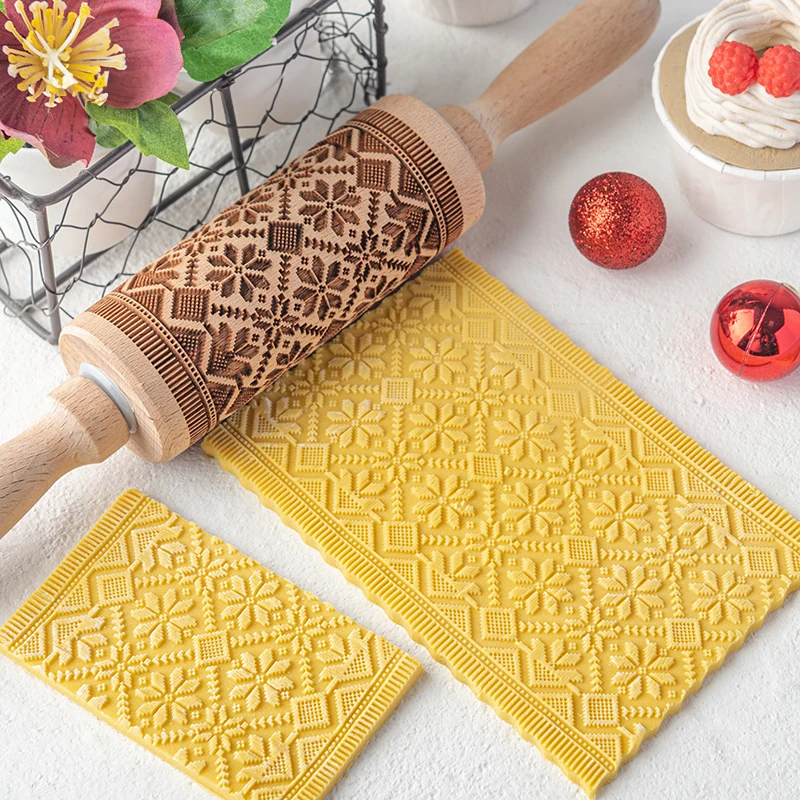 Скалка для выпечки печенья