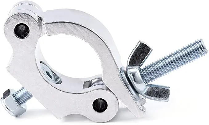 2 Inch Truss Bracket Hook Clamp for DJ Projector Par Spotlight Moving Head Light Pole Mount Stage Lighting O-Clamp Mounting