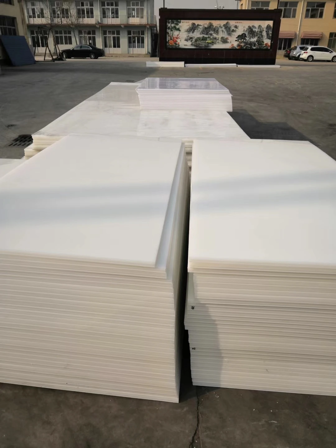 factory hot sale insulationand wear resistant plastic board for power plant  pvc panels