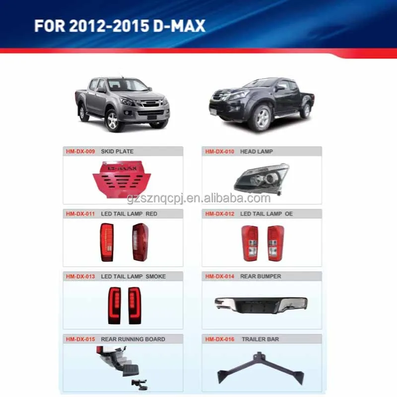 Нижняя защита двигателя для корпуса D-MAX Isuzu аксессуары бампера запчасти внедорожников спортивный комплект 4x4