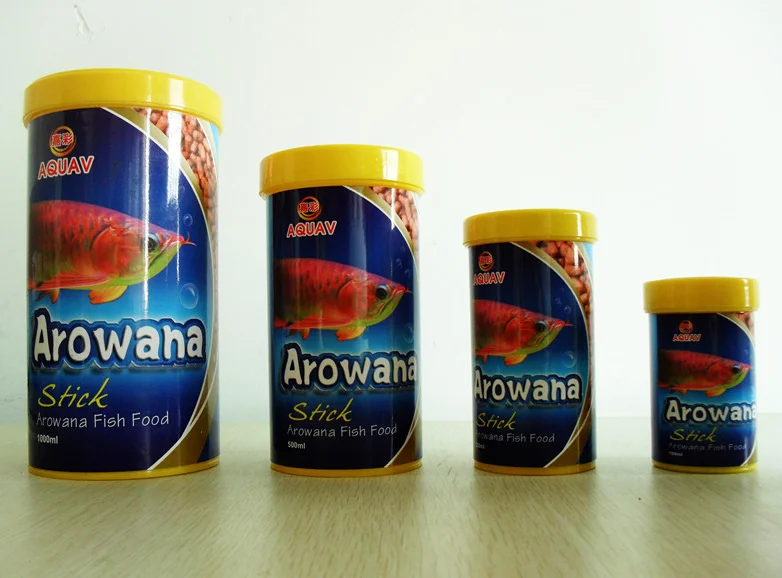 Arowana плавающая еда маленькие серы для рыбы рыбные продукты улучшающие палочки с астаксантином больших