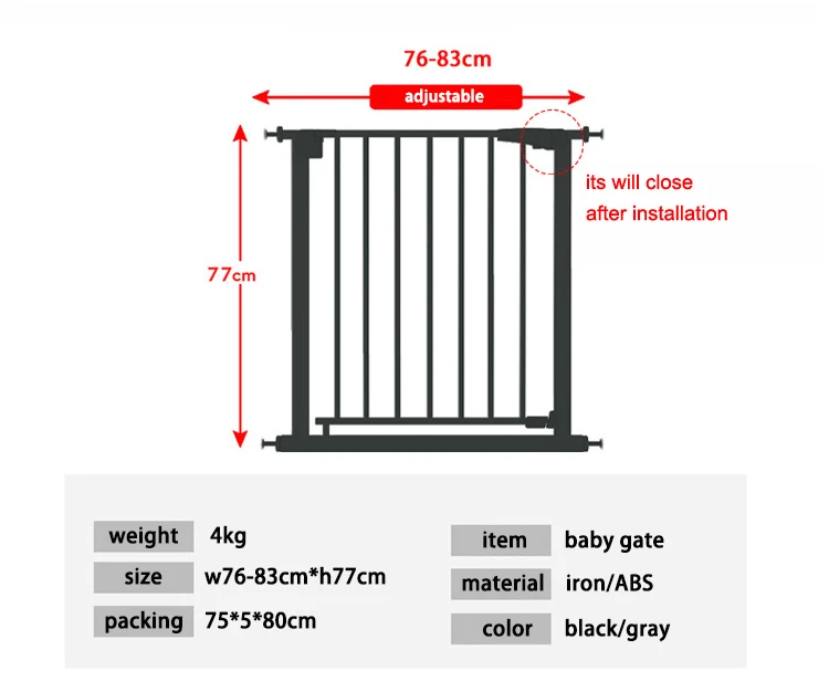 New Born Baby Products of All Types Kids Product Safety Top Seller Protect Baby Gate