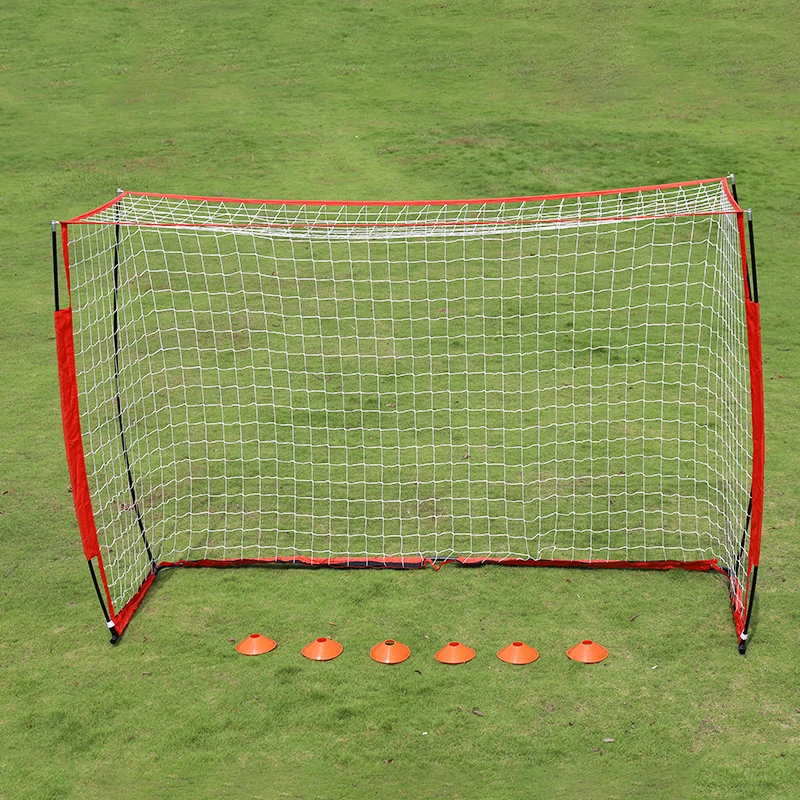 football net wholesale price 3*2*1ft folding soccer goal football shooting nets