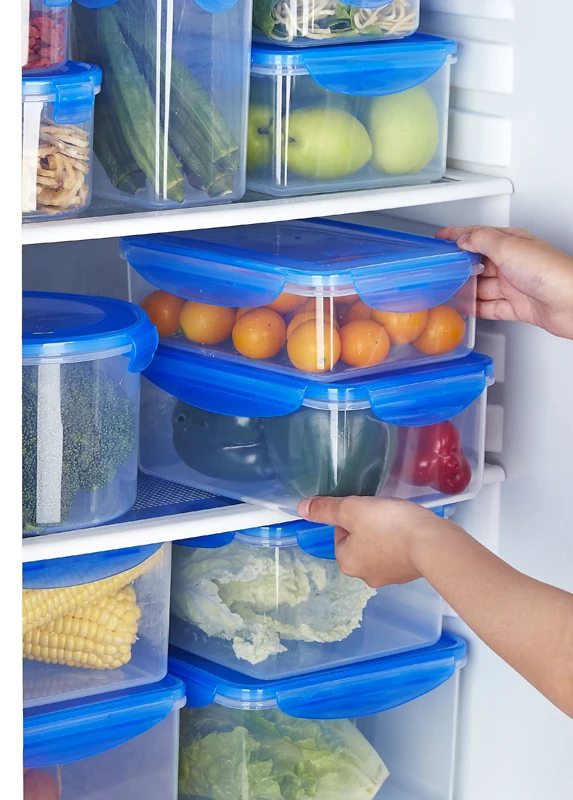 Контейнер для хранения пищевых продуктов с ручкой большой размер контейнеры пластиковый контейнер