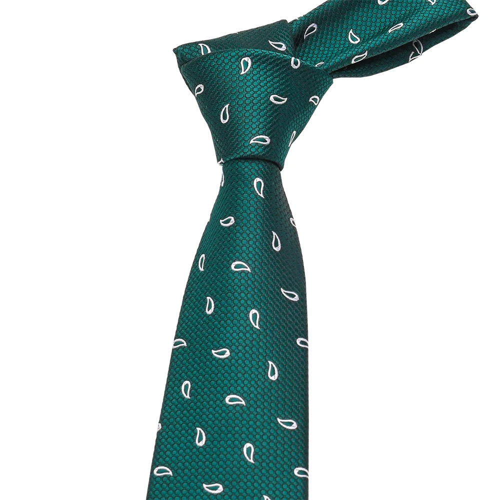 YiLi Jacquard Woven Microfiber Handsome Casual Formal Tie