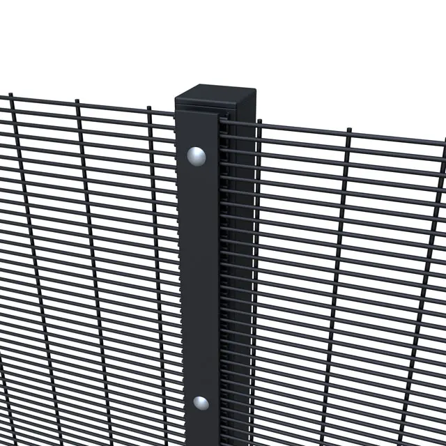 High quality 358 security anti climb wire mesh fence with spikes