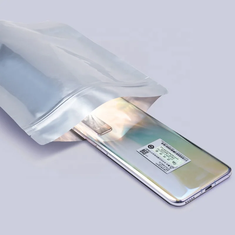 Thin Zip Packaging pouch zipper Lock Aluminium Foil Bag For Seed