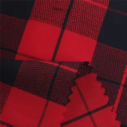 fancy checked yarn dyed shirting fabrics 100 cotton low moq