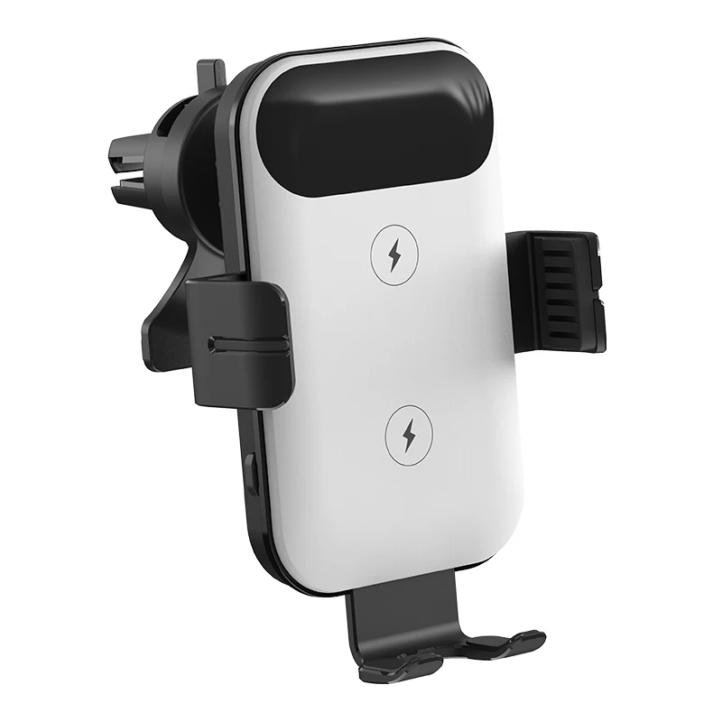 Christmas Present Holiday Gift Smart Sensor Automatic Qi Wireless Car Phone Fast Charging