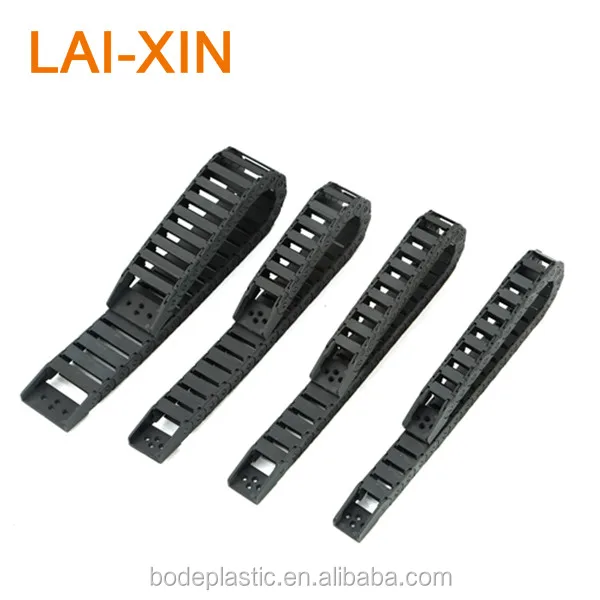 Чжэцзян LAIXIN станок высокой гибкости инженерный кабель буксировочная цепь 50 мм