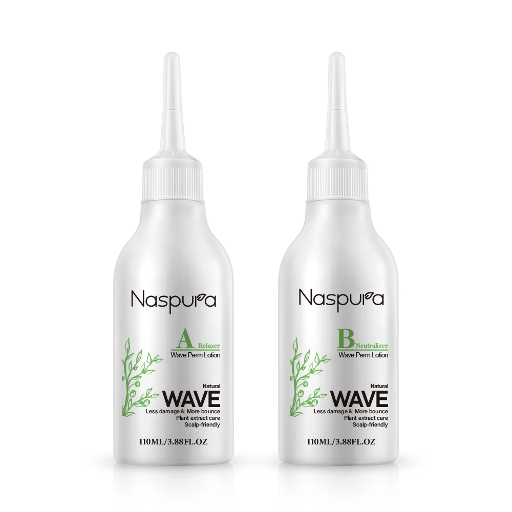 Naspura hair cosmetic products permanent relaxer neutralizer wave perm lotion