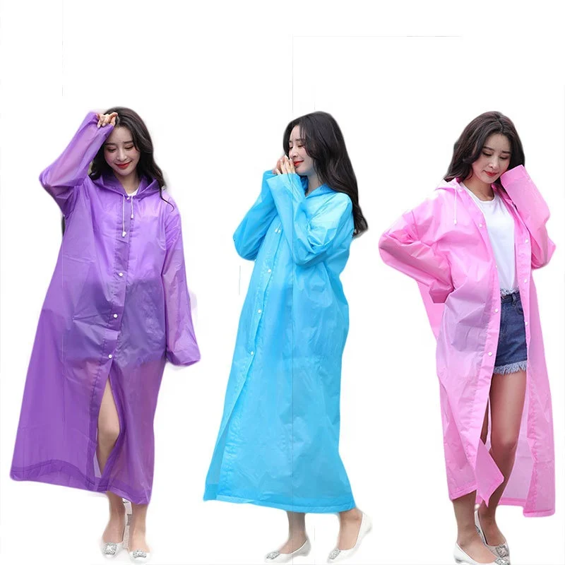 VA PVC Rain Poncho Cheap Custom Raincoat With Logo Womens Knitted Clear Plastic Ponchos Men Waterproof Ponchos Para Lluvia