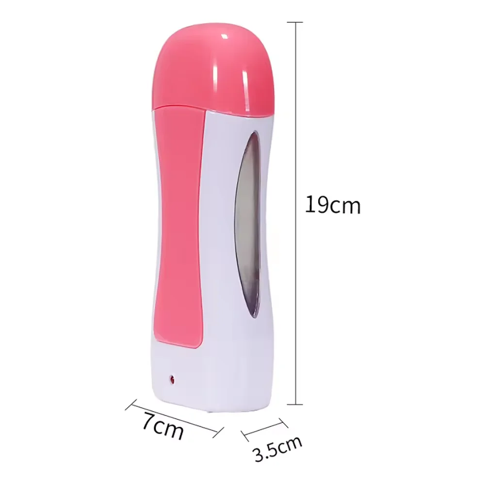 Home Use Candle Wax Warmer Hand Held Single Roller Portable Hair Removal Depilatory Wax Roll On Heater Machine For Beauty