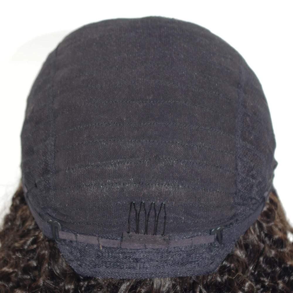 Glueless Mongolia Afro Kinky Curly U Part Wigs 100% Human Hair 100% Unprocessed V Shape Afro Curl None Lace Wig Full 250Density