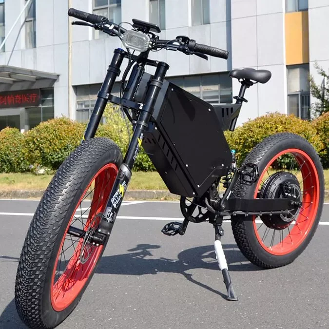 High quality 3000w 5000w 8000watt 12000w stealth bomber electric bike motorcycle dirt ebike 70ah battery