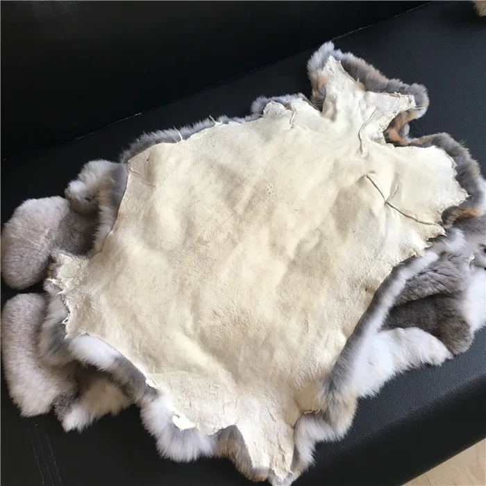 Soft Dyed Rex Rabbit Fur Plate