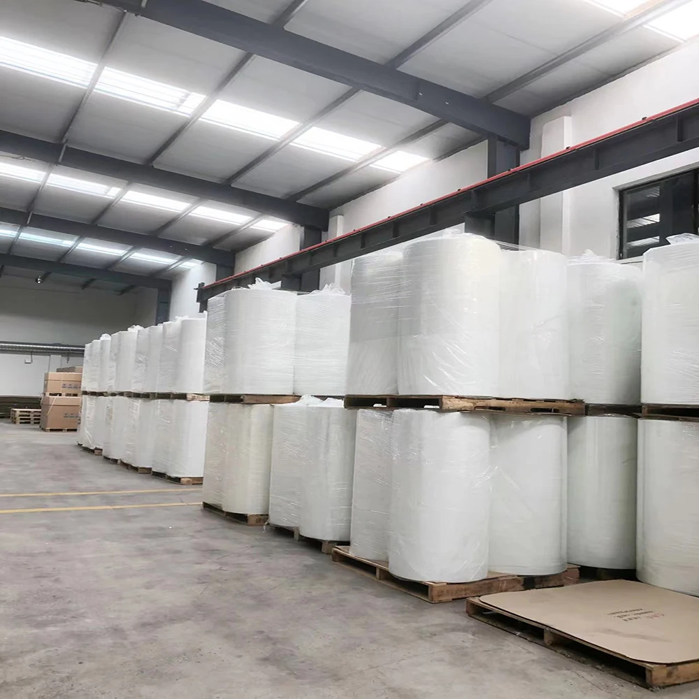 Textile Backing Fabric 75D Mesh Sparse Cloth Composite Material Polyester Greige Fabric Roll