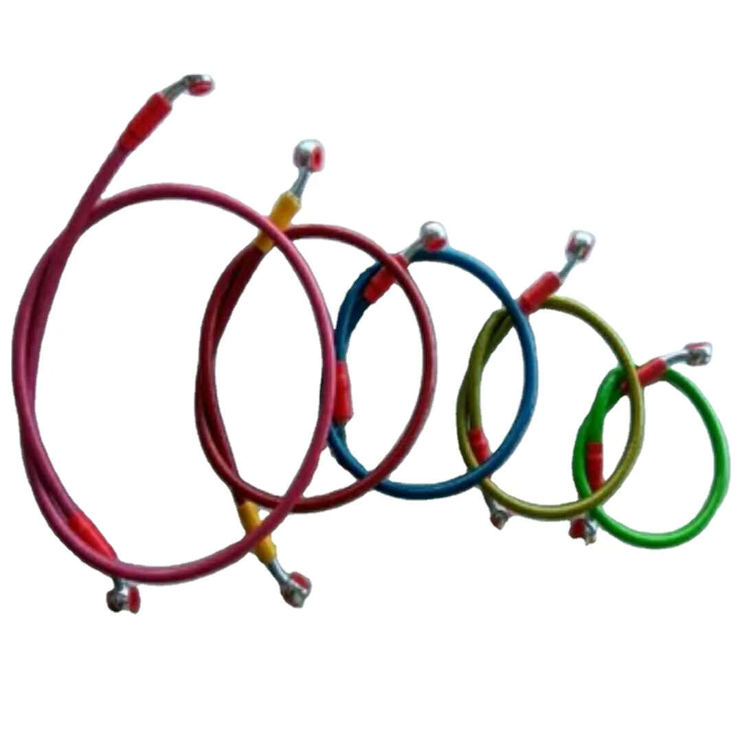 Custom an3 3.2mm 1/8' 7.5mm universal motorcycle stainless steel braided ptfe clutch brake cable tube line fuel hose