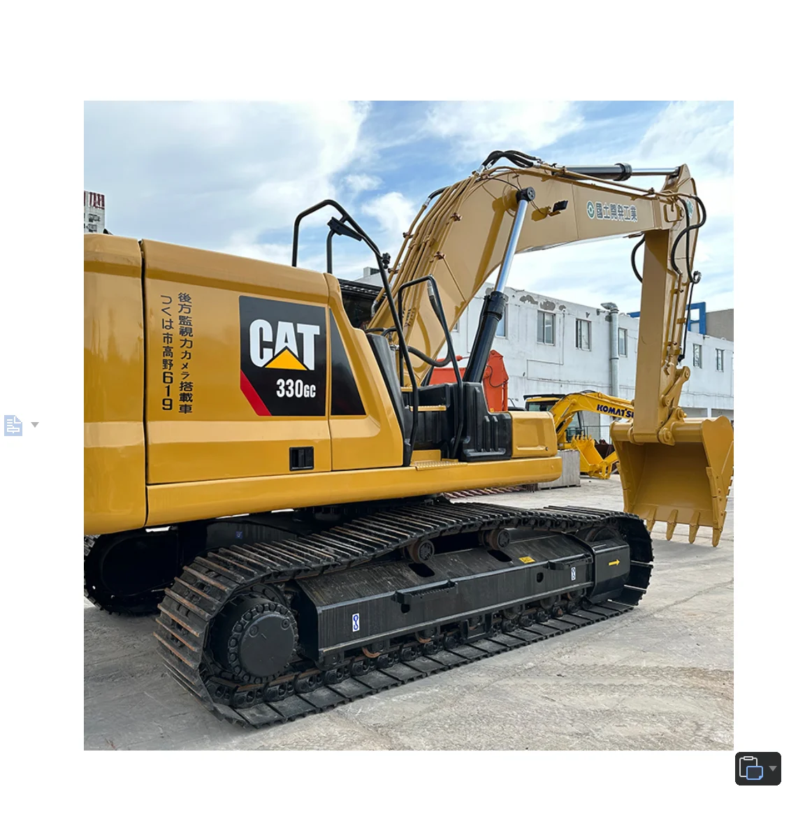 Экскаватор с рабочим весом 30 тонн гусеничная машина Cat330 Cat330c Cat330d Cat330d2l Cat330gc