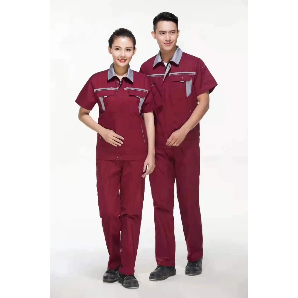 Manufactory Wholesale food industrial workwear for uniform workwear set