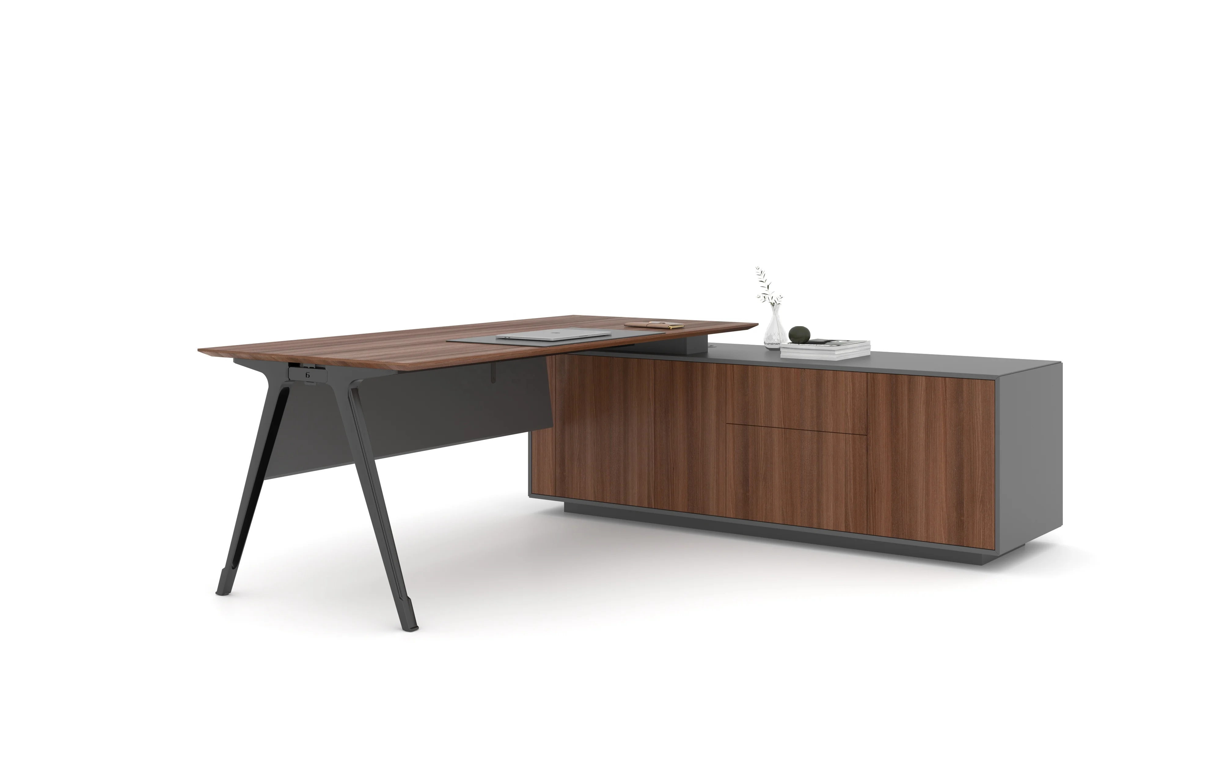 High Quality Reasonable Price Advanced Technology Golden Supplier 2 Person Office Desk