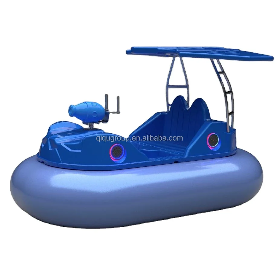 Commercial custom amusement rental inflatable battery powered bumper boat for kids