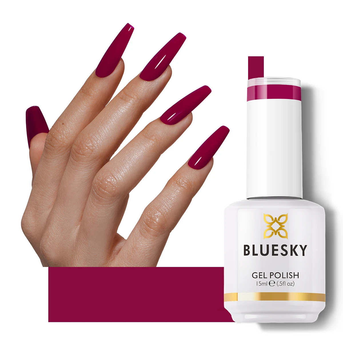 Bluesky hema free soak off gel polish wholesale color private label very good nail gel polish