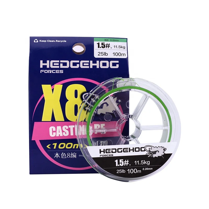 Заводская оптовая торговля 8 strands супер прочная плетеная рыболовная леска из ПЭ 150 м ПЭ труб производственная линия для копания речной
