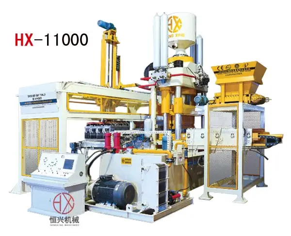 Гидравлическая машина для изготовления кирпича из листового лайма с двойным давлением