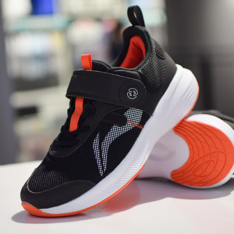 LI NING детская повседневная обувь Zhi Rou 2 0 тонкая для мальчиков и девочек спортивная