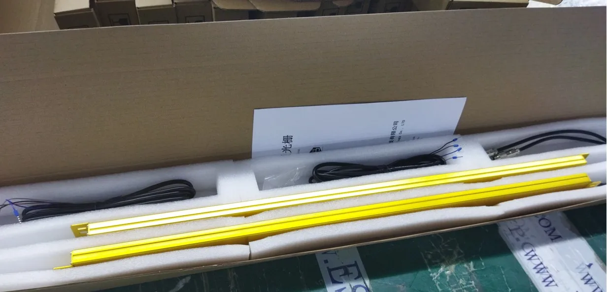 Sport Coordinate Detective Light Curtain Spraying Light Sensor Barrier Measuring Light Curtain