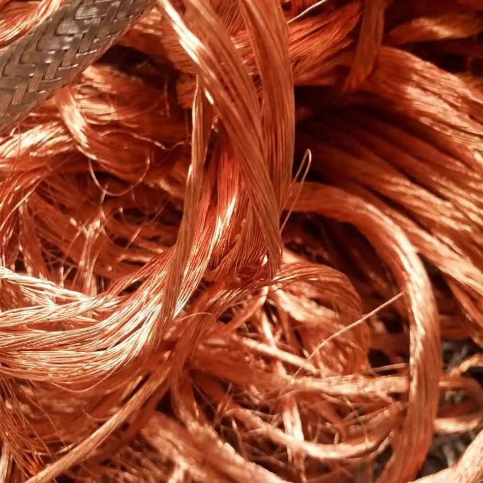 2022 Low  Price Wholesale Red Copper Wire Scrap Mill-berry 99.9% Copper Cable Scrap