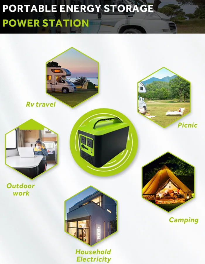 110V/220V portable power station lifepo4 battery solar generator with AC/DC output/USB for home&outdoor