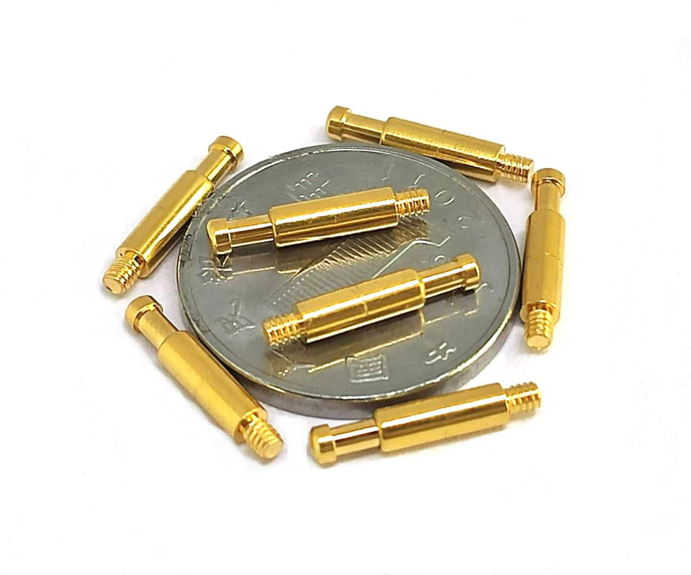 
Factory Price Length 11mm Single Contacts Brass Female PCB Pogo Pin 