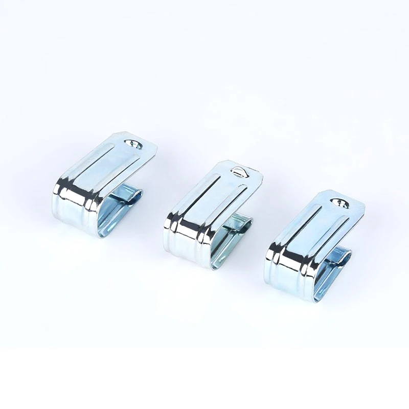 Металлический зажим для вешалки, пружинные зажимы, вешалка для брюк из нержавеющей стали