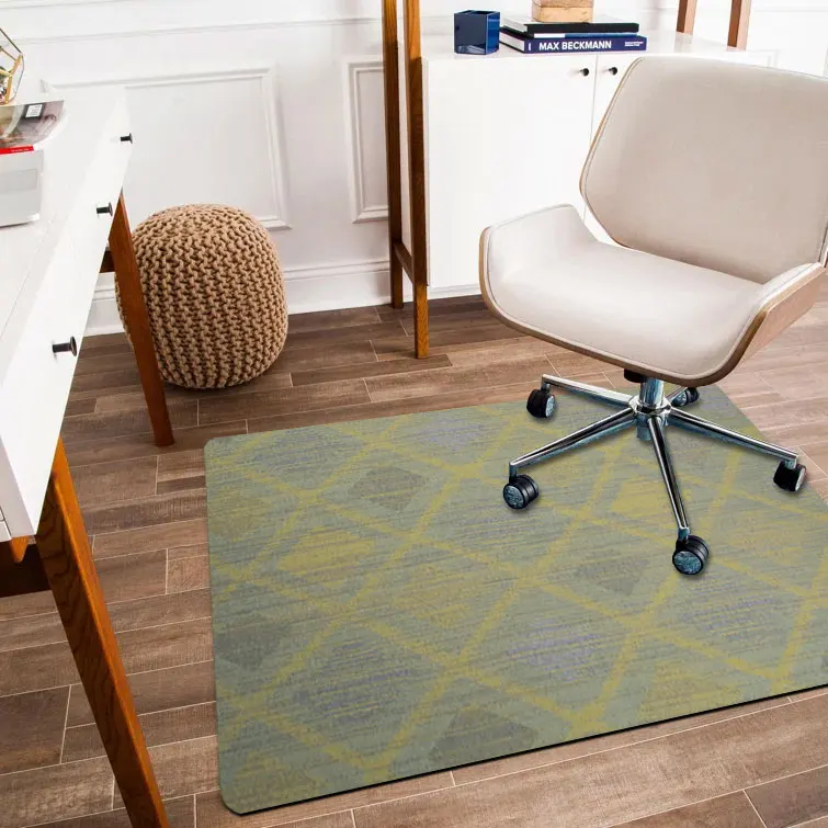 Rectangular Office Chair Mat for Carpets, floor protection mat office chair
