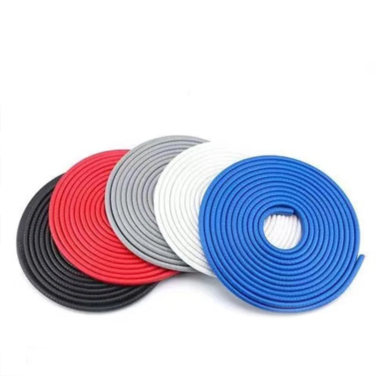 Flexible Auto Door U Shaped Rubber Edge Guard Trim Seal Strips Edge Protector For Car