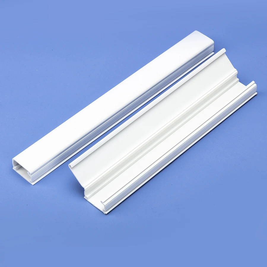Hot Selling Rigid PVC Trunking Floor Cover Cable Tray Duct Wiring Accessories Panel Builder