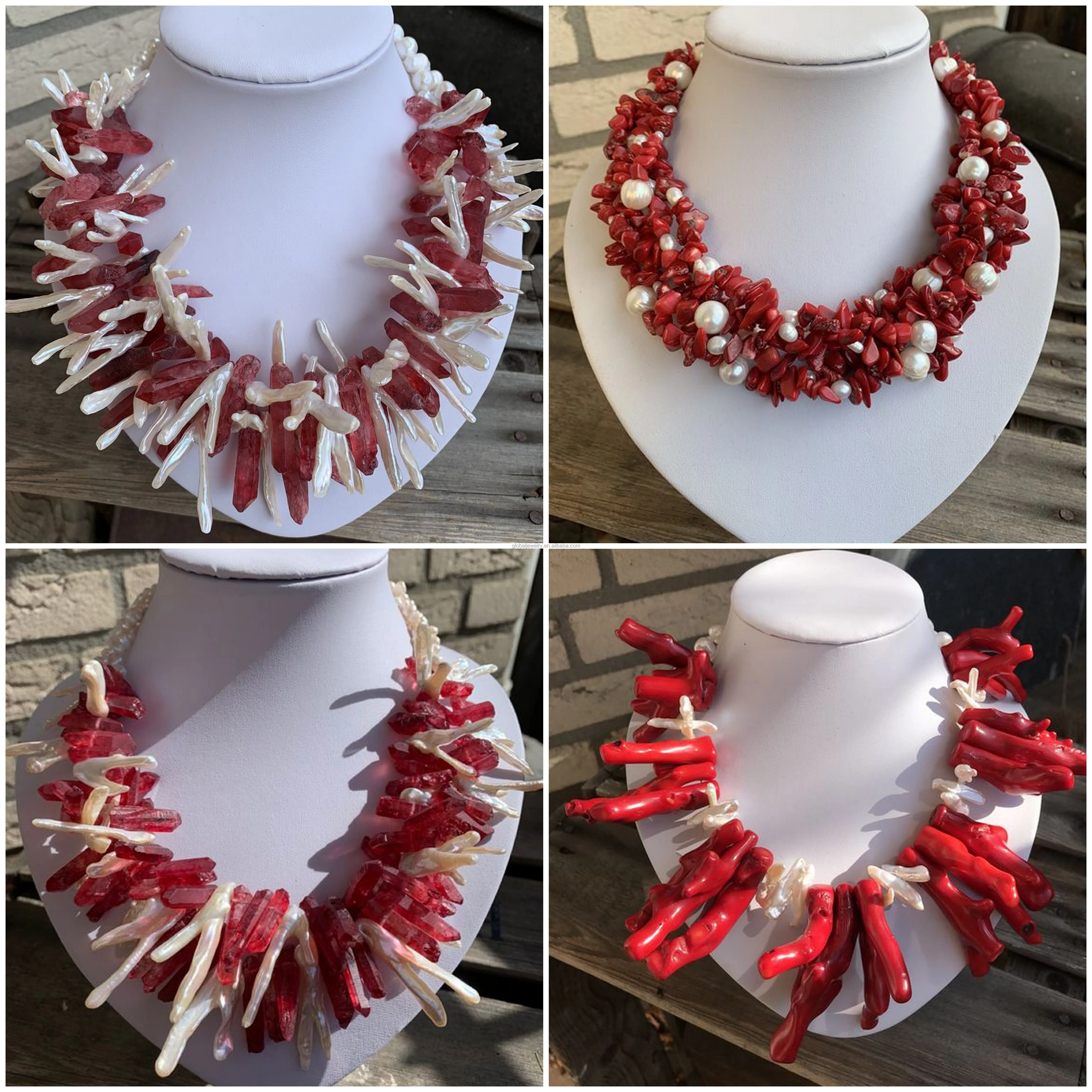 Triangle Quartz Agate Druzy Stone necklace