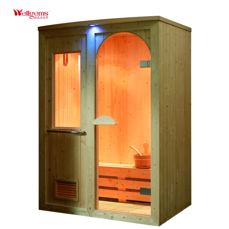 1 Or 2  Person Luxury Outdoor Sauna Steam Room Traditional Sauna Room