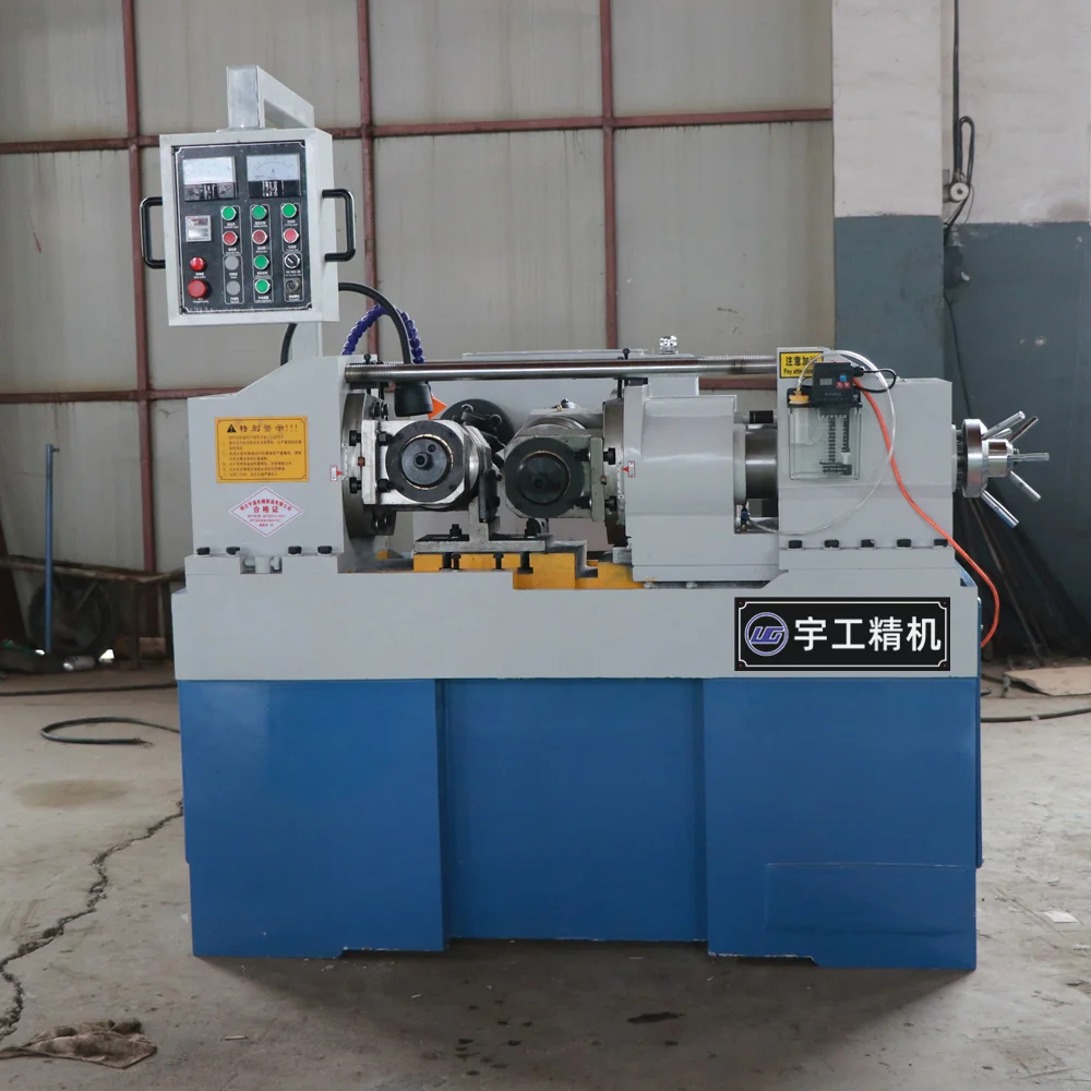 Threading Roller Die two-axis hydraulic bolt thread rolling machine