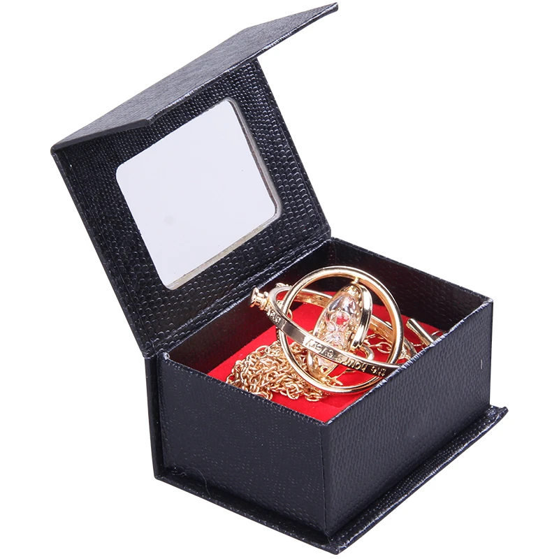 Hermione Cosplay Jewelry Hourglass Time Turner Pendant Necklace