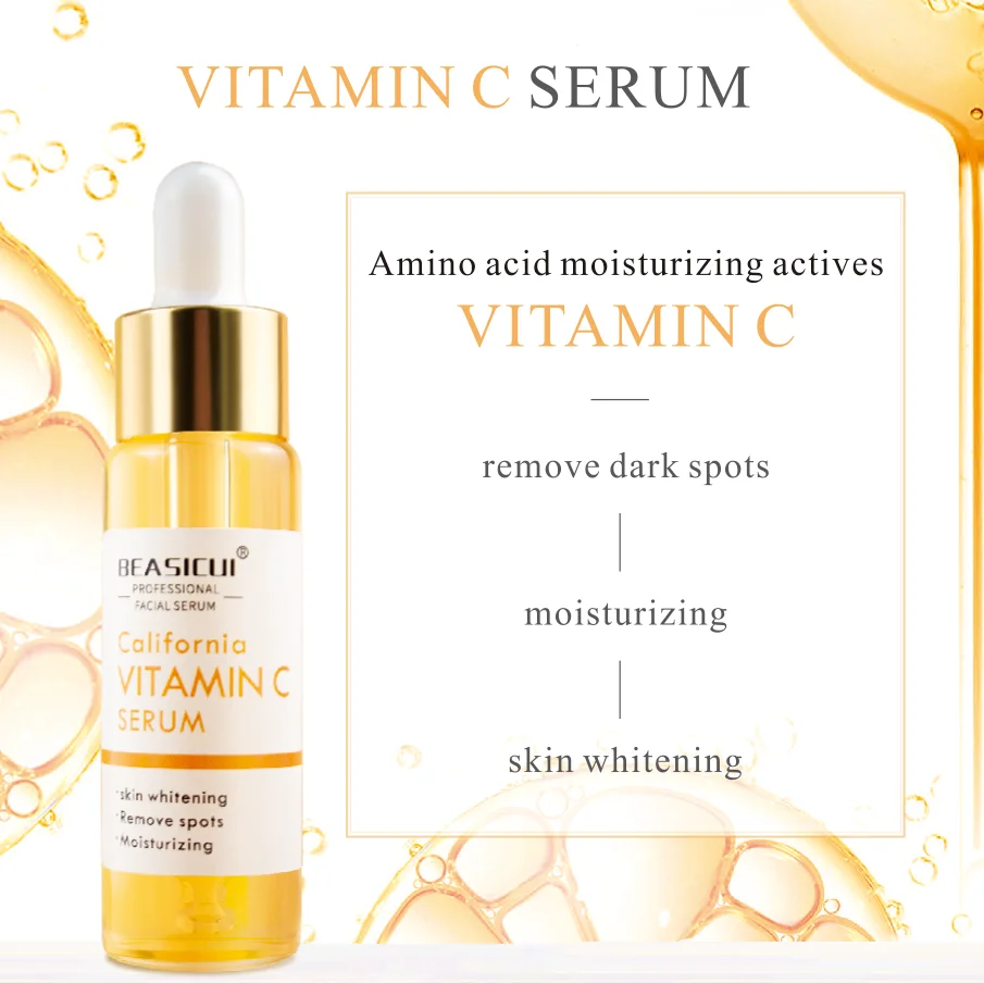 Private Label Vegan Bpa Free Paraben Free Hyaluronic Acid Face Care Enrich Vitamin E skin care serum