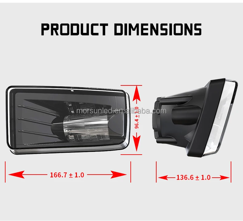 Led fog lights for Chevy Silverado 2008-2014 Avalanche 2007-2011 Suburban 2007-2014 Tahoe 2007-2014 GMC 07-15 Sierra Yukon