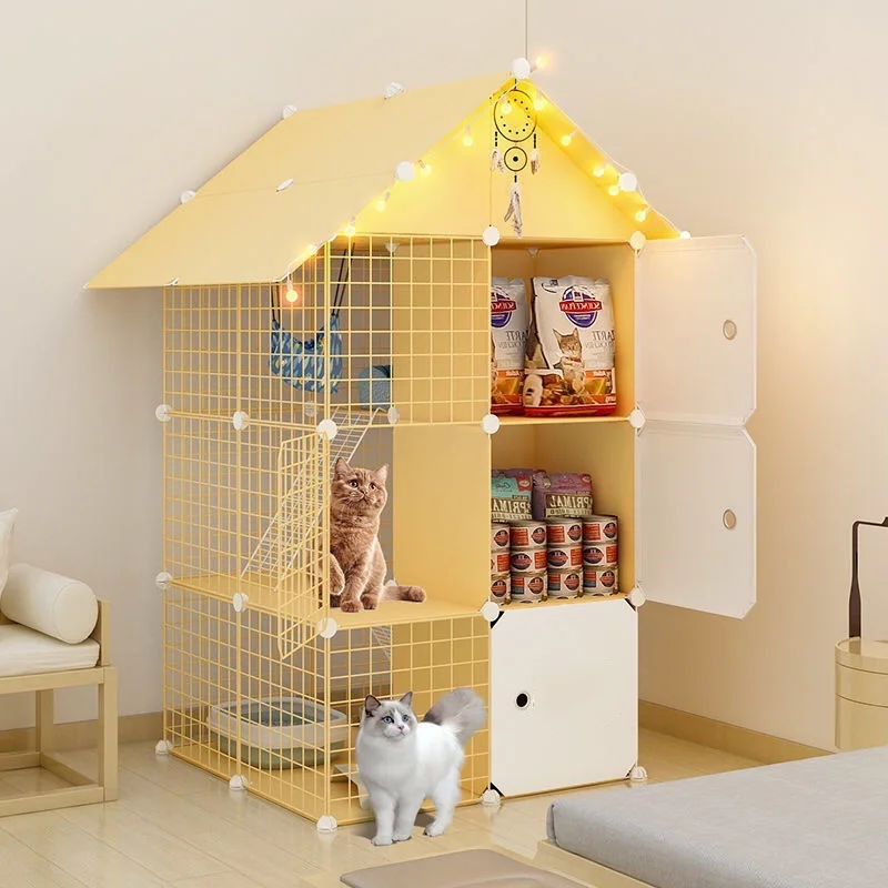 Amazon Hot Selling Gabbie Per Cani For Small Breed Animal Pet Cat Cages Carriers Dog Kennel Cage
