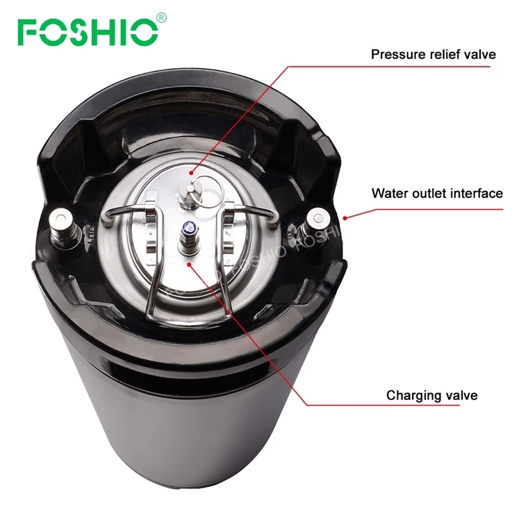 Foshio Customize Window Tint Keg Stainless Steel Water Pressure Tank For Car Vinyl Wrap