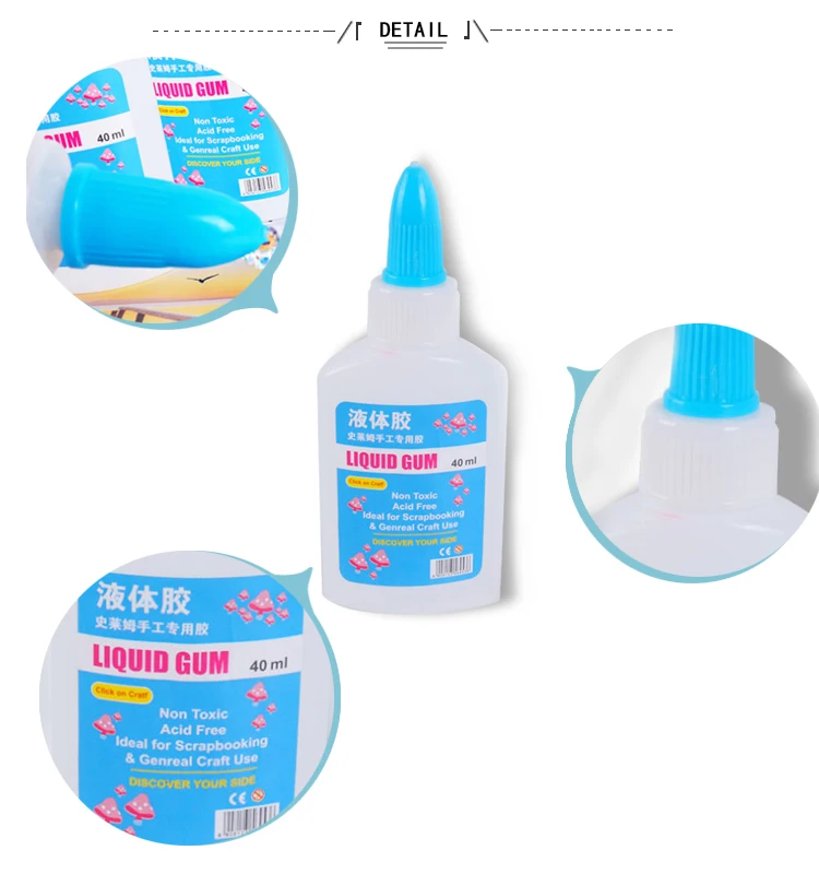 Лидер продаж 5 кг бесплатно PVA прозрачный клей для прозрачного слайма