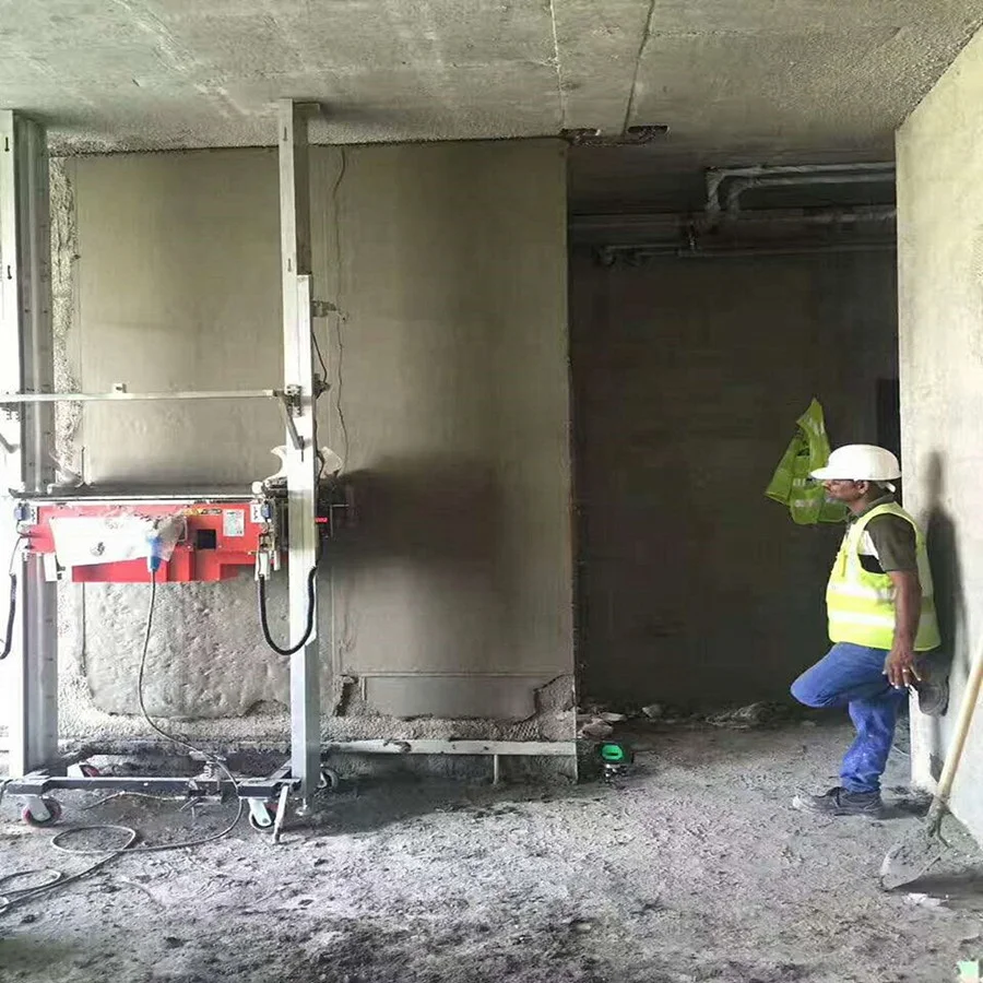 TUPO 9  Automatic Mortar Spraying Rendering Machine