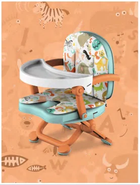 3 in 1 Multi-function Highchair Solution with Cushion baby High Chair for Toddler Infant