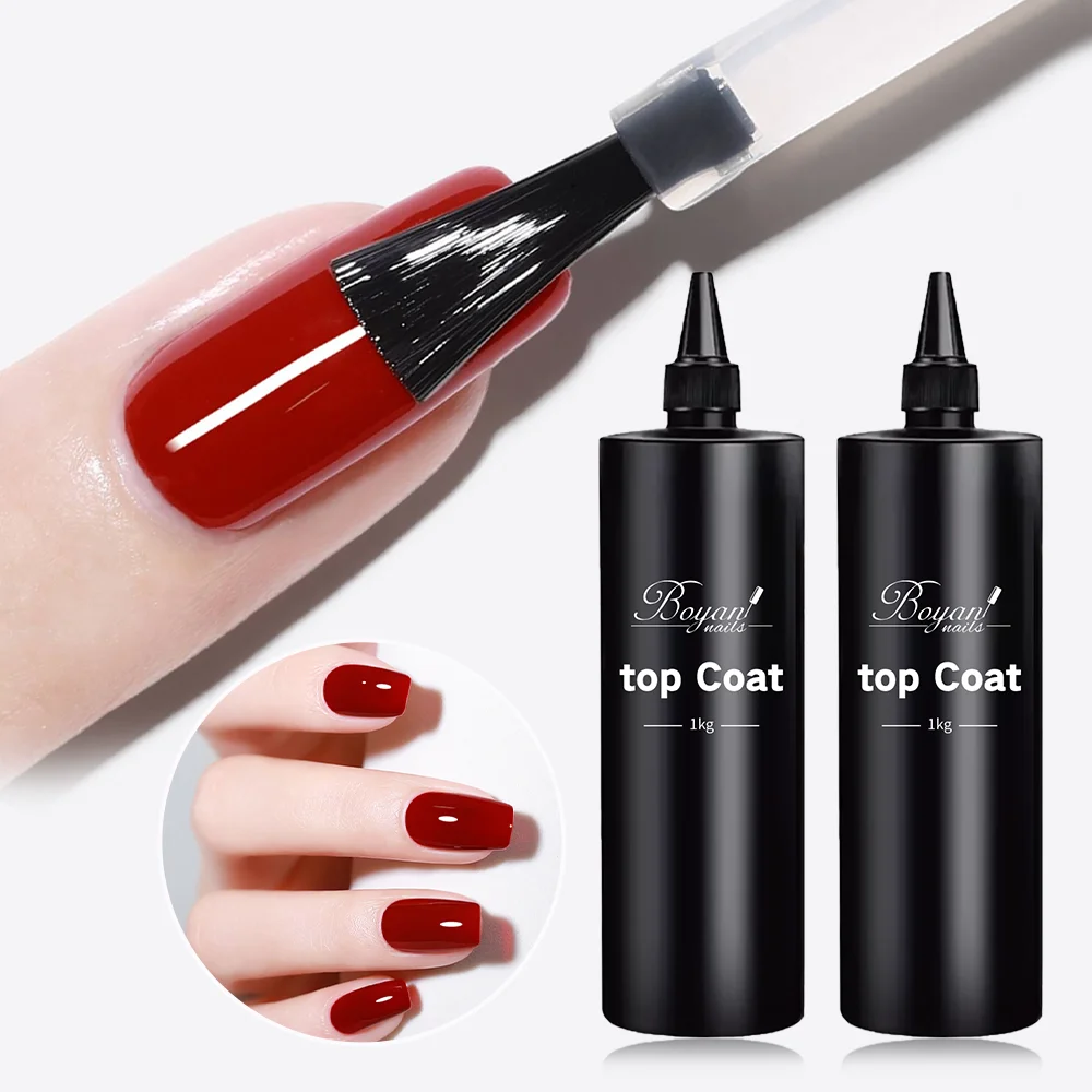 SCI super high shine diamond semi permanent soak off uv gel base and top coat nail polish